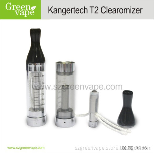 2014 100% Original Kanger T2 Clearomizer with Changeable Coil